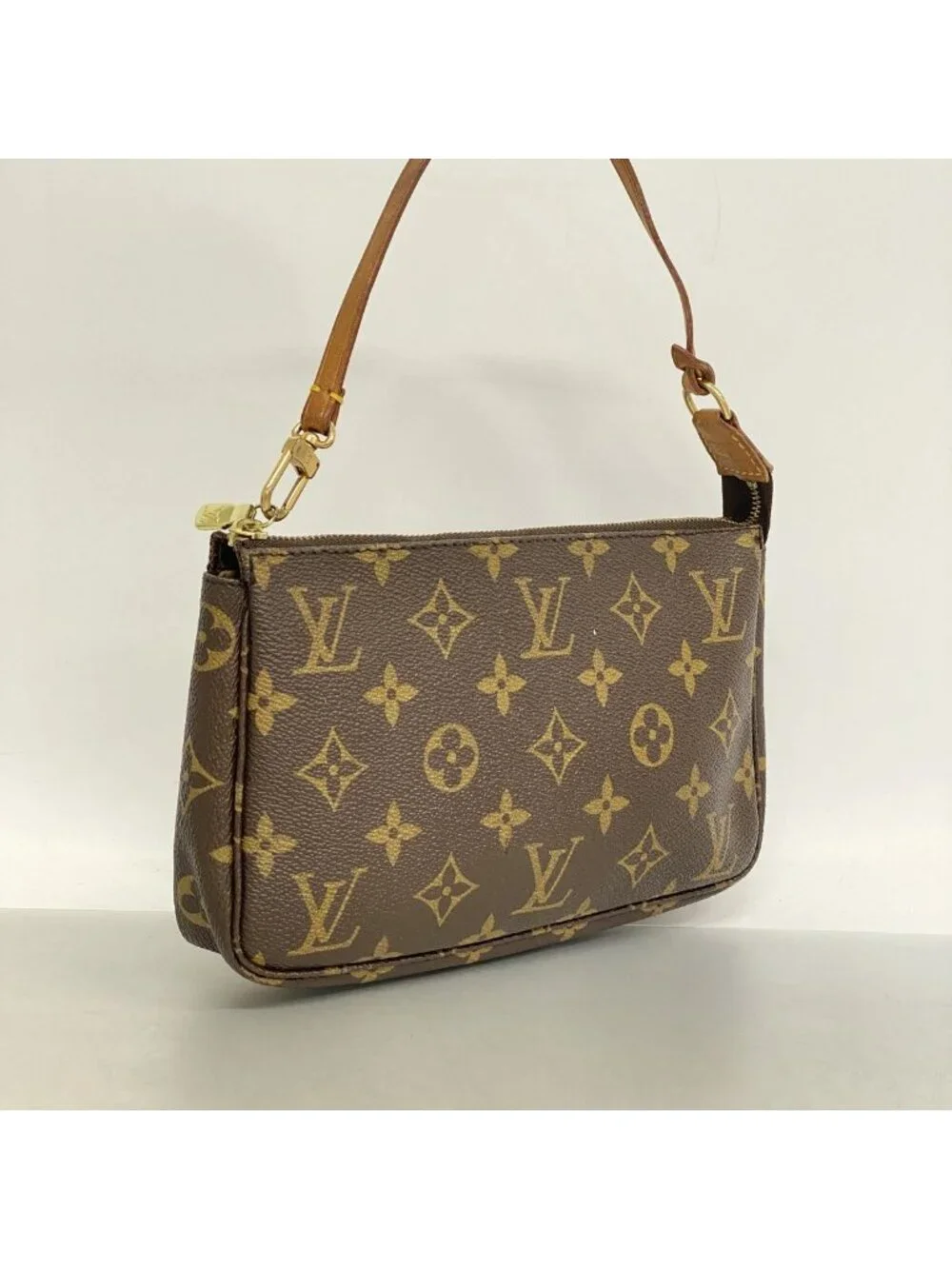 Louis Vuitton Pouch Monogram Pochette Accessoires Brown